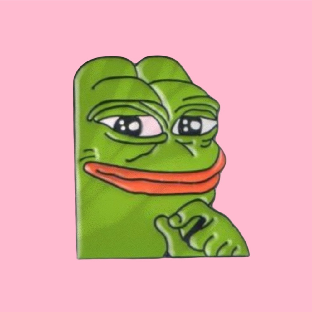 Pepe the Frog Brooch